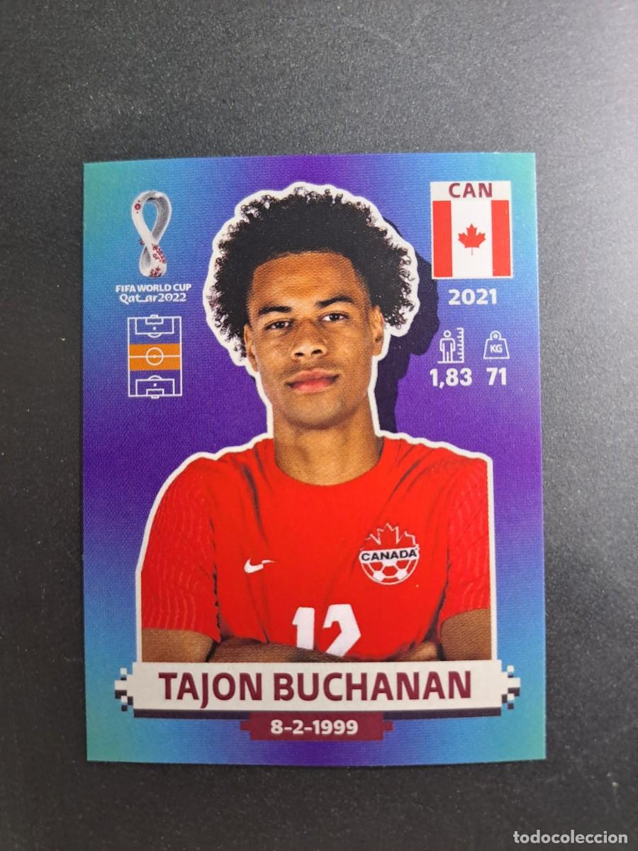 Collezionismo Figurine antiche: CROMO TAJON BUCHANAN 11 CAN CANADA MUNDIAL FIFA WORLD CUP QATAR 2022 22 STICKER PANINI NUNCA PEGADO