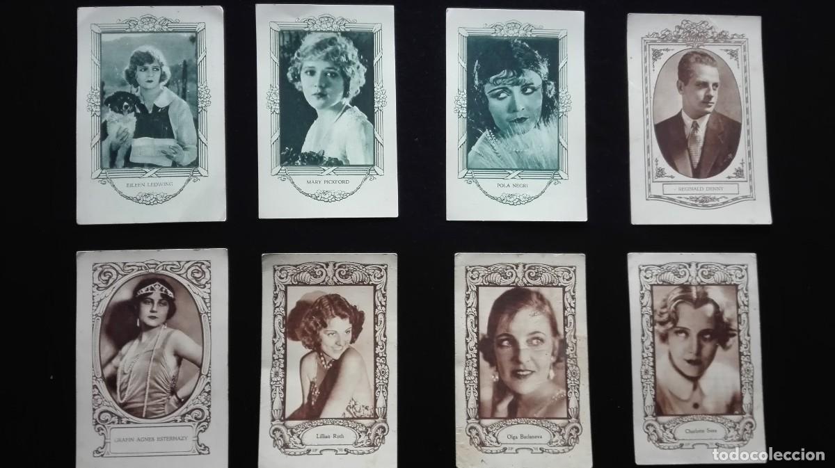 Coleccionismo cromos antiguos: ANTIGUOS CROMOS ACTORES DE CINE - Foto 1
