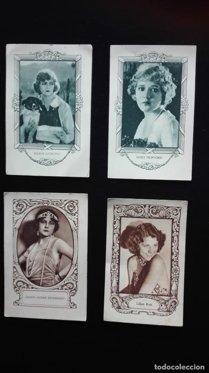 Coleccionismo cromos antiguos: ANTIGUOS CROMOS ACTORES DE CINE - Foto 2