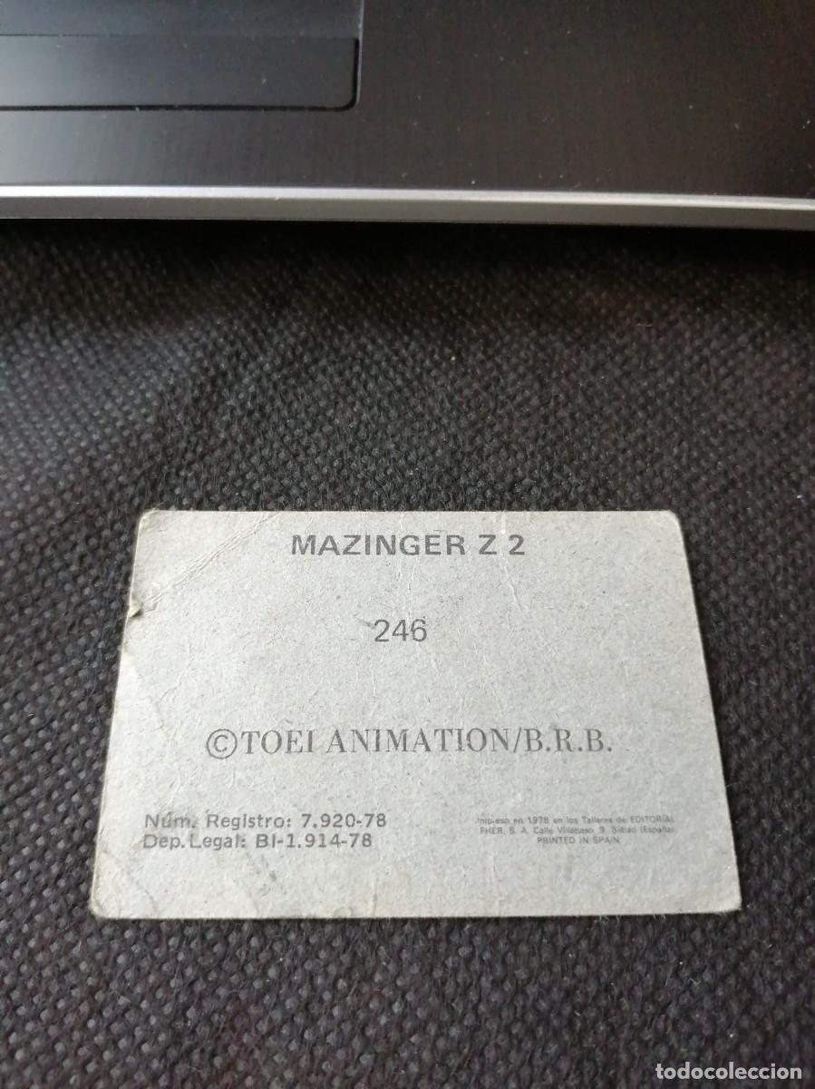 Coleccionismo cromos antiguos: CROMO MAZINGER Z 2 1978 PHER N &ordm; 246 - Foto 2