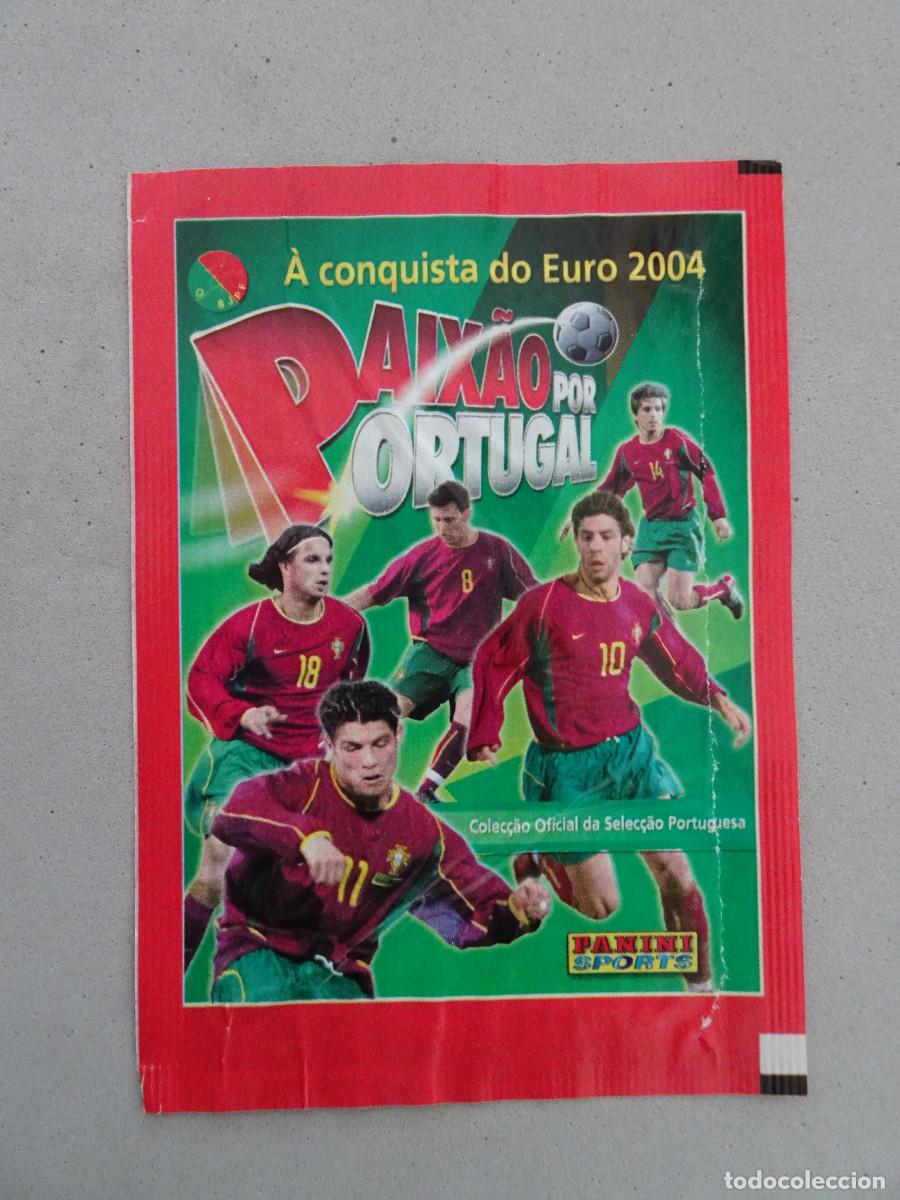 Coleccionismo cromos antiguos: Sobre cromos sin cromos - cartera cromos vacia - Paix&atilde;o por Portugal Panini Coleccion portuguesa