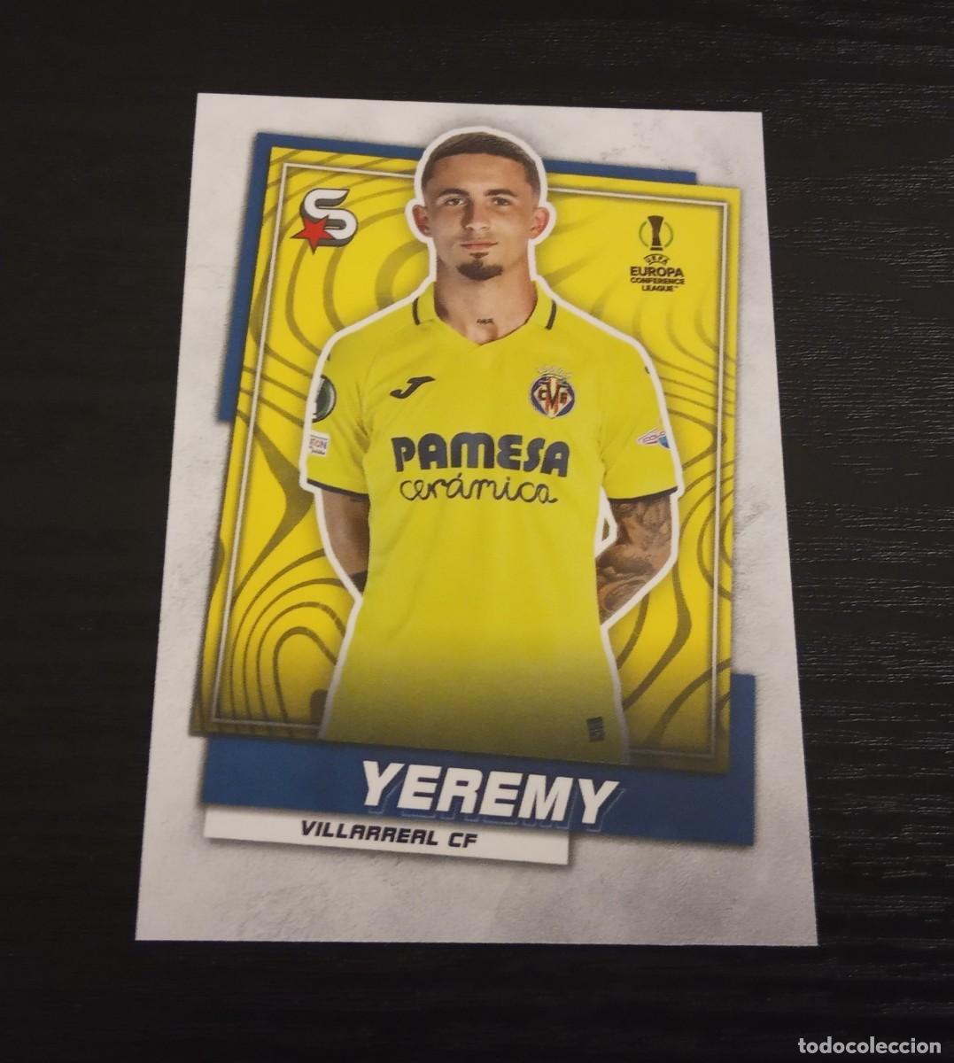 Colecionismo Cromos antigos: -TOPPS UEFA SUPERSTARS 22-23 : 190 YEREMY PINO ( VILLARREAL )