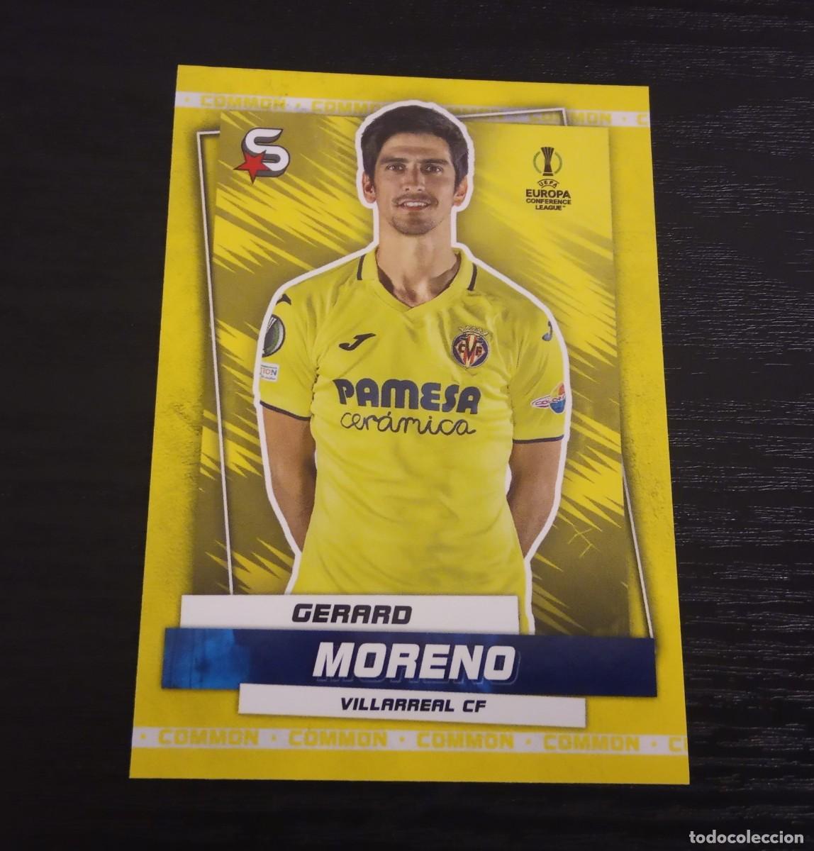 Colecionismo Cromos antigos: -TOPPS UEFA SUPERSTARS 22-23 : 189 GERARD MORENO ( VILLARREAL ) -- COMMON --