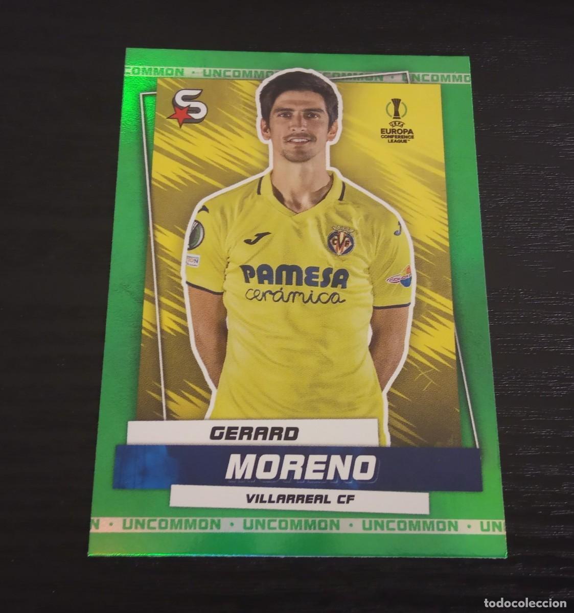 Colecionismo Cromos antigos: -TOPPS UEFA SUPERSTARS 22-23 : 189 GERARD MORENO ( VILLARREAL ) -- UMCOMMON --