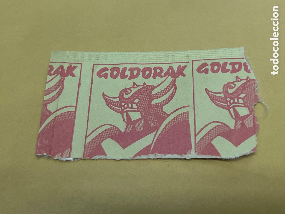 Coleccionismo cromos antiguos: T1/E2/A147. SOBRE VACIO BL&Iacute;STER GOLDORAK - Foto 1