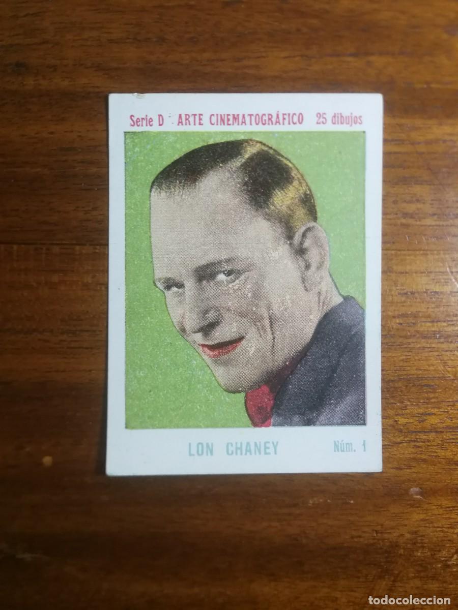 Collectionnisme Cartes &agrave; collectionner anciennes: LON CHANEY - N&uacute;m. 1 - Serie D ARTE CINEMATOGR&Auml;FICO 25 dibujos - Chocolate AMATLLER Excelente estado