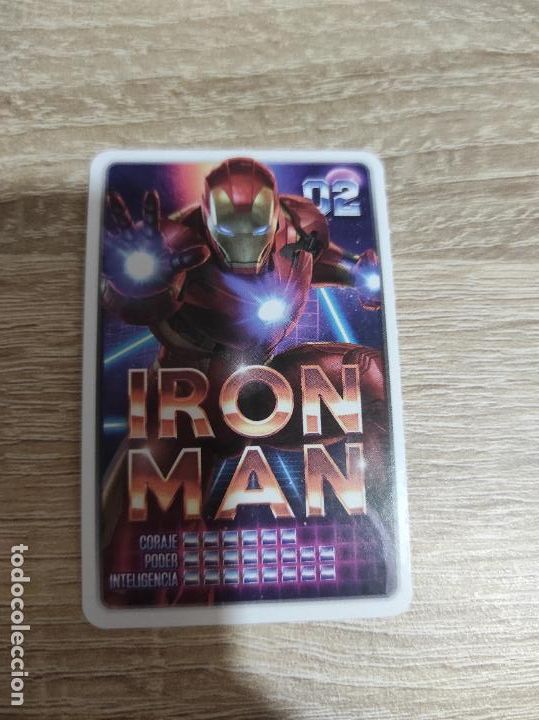 Coleccionismo cromos antiguos: Cromo coleccion carrefour 2022 Marvel descubre tu poder N&deg; 2 Iron Man - Foto 1