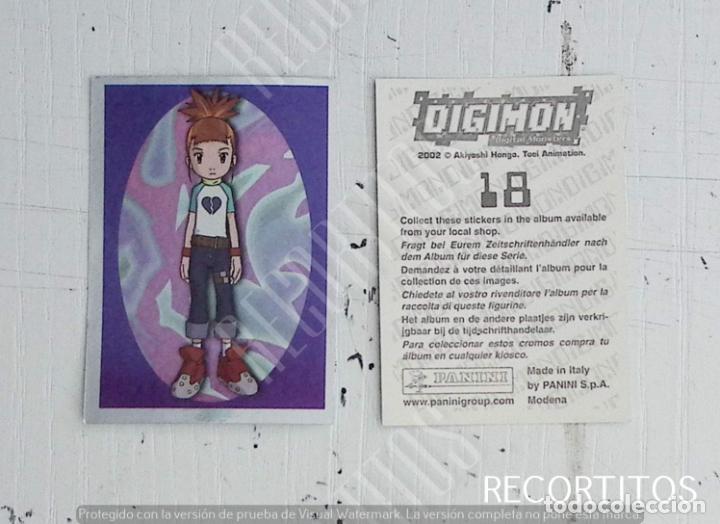 Coleccionismo cromos antiguos: DIGIMON 3 PANINI CROMO N 18 - Foto 1
