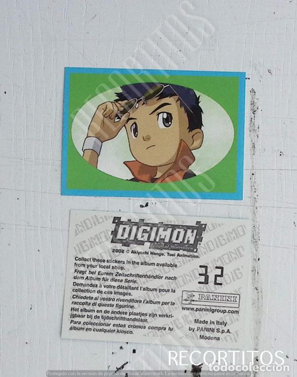 Coleccionismo cromos antiguos: DIGIMON 3 PANINI CROMO N 32 - Foto 1