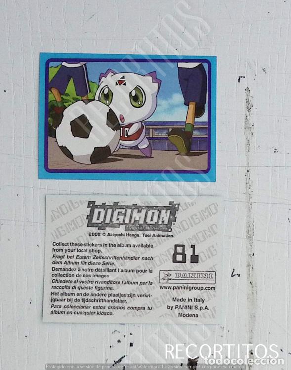 Coleccionismo cromos antiguos: DIGIMON 3 PANINI CROMO N 81 - Foto 1