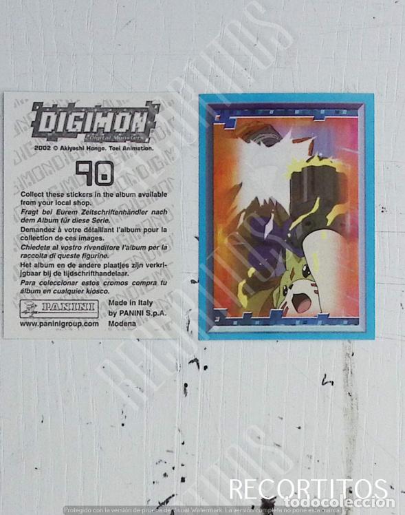 Coleccionismo cromos antiguos: DIGIMON 3 PANINI CROMO N 90 - Foto 1