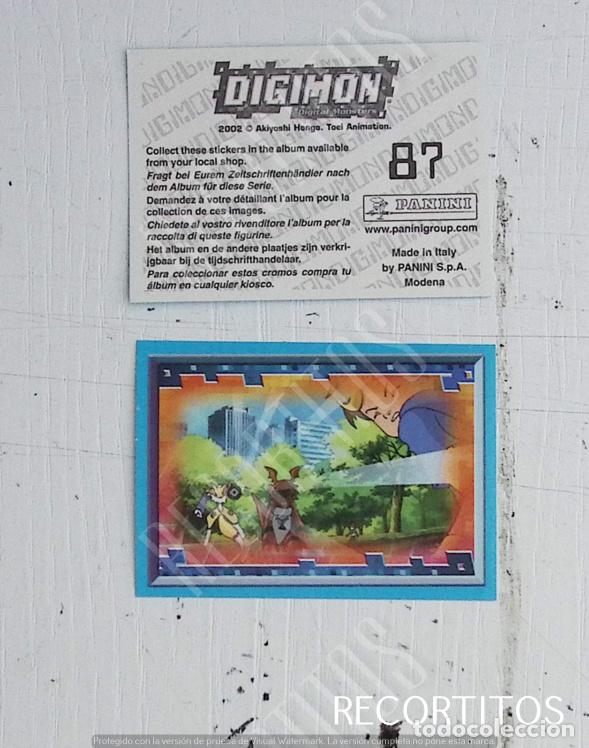Coleccionismo cromos antiguos: DIGIMON 3 PANINI CROMO N 87 - Foto 1