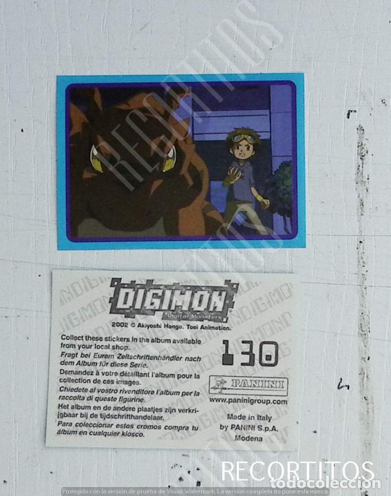 Coleccionismo cromos antiguos: DIGIMON 3 PANINI CROMO N 130 - Foto 1