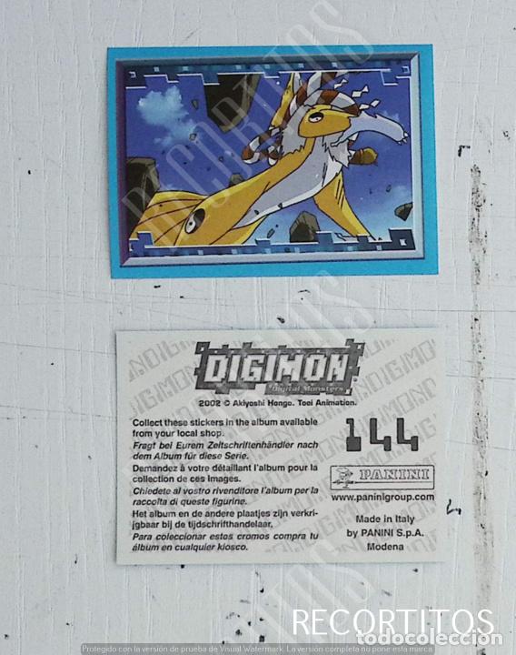 Coleccionismo cromos antiguos: DIGIMON 3 PANINI CROMO N 144 - Foto 1