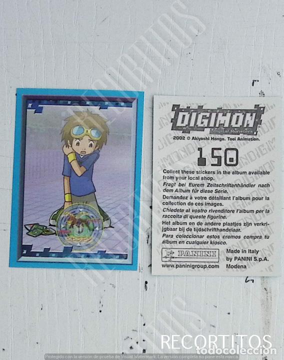 Coleccionismo cromos antiguos: DIGIMON 3 PANINI CROMO N 150 - Foto 1