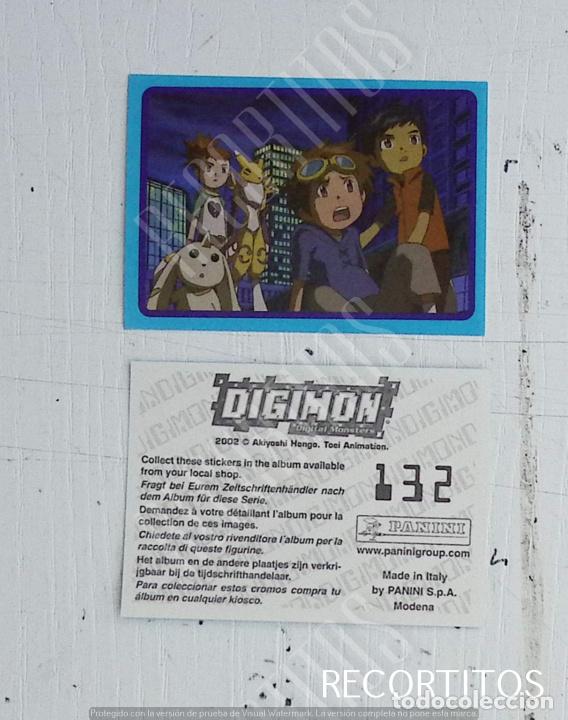 Coleccionismo cromos antiguos: DIGIMON 3 PANINI CROMO N 132 - Foto 1