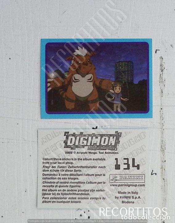 Coleccionismo cromos antiguos: DIGIMON 3 PANINI CROMO N 134 - Foto 1