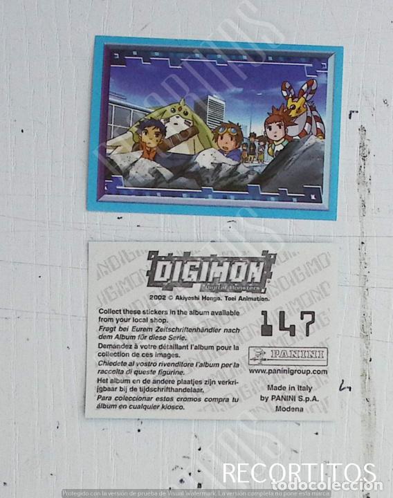Coleccionismo cromos antiguos: DIGIMON 3 PANINI CROMO N 147 - Foto 1