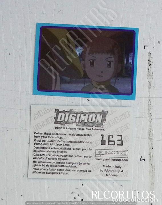 Coleccionismo cromos antiguos: DIGIMON 3 PANINI CROMO N 163 - Foto 1