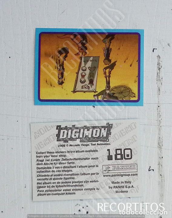 Coleccionismo cromos antiguos: DIGIMON 3 PANINI CROMO N 180 - Foto 1