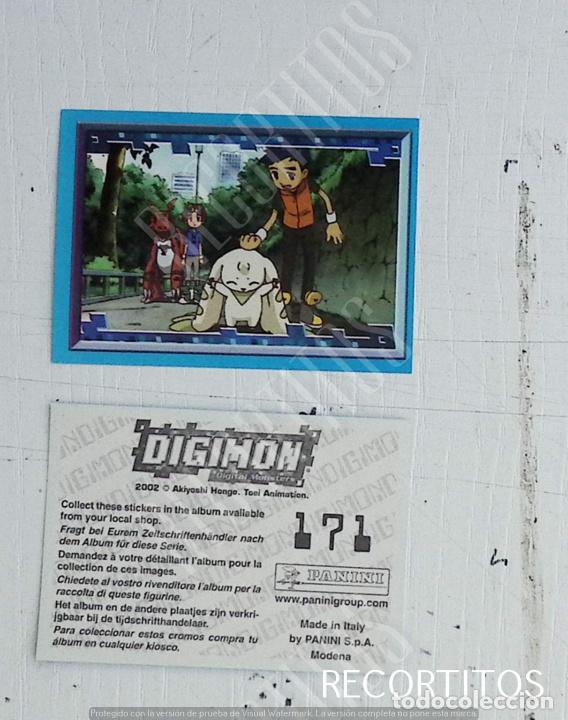 Coleccionismo cromos antiguos: DIGIMON 3 PANINI CROMO N 171 - Foto 1
