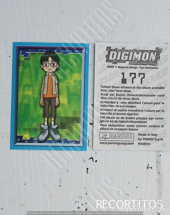 Coleccionismo cromos antiguos: DIGIMON 3 PANINI CROMO N 177 - Foto 1