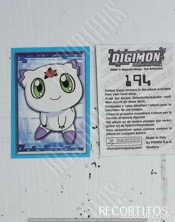 Coleccionismo cromos antiguos: DIGIMON 3 PANINI CROMO N 194 - Foto 1