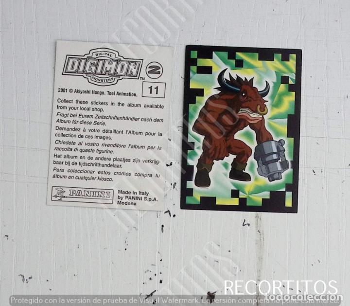 Coleccionismo cromos antiguos: DIGIMON 2 PANINI CROMO N 11 - Foto 1