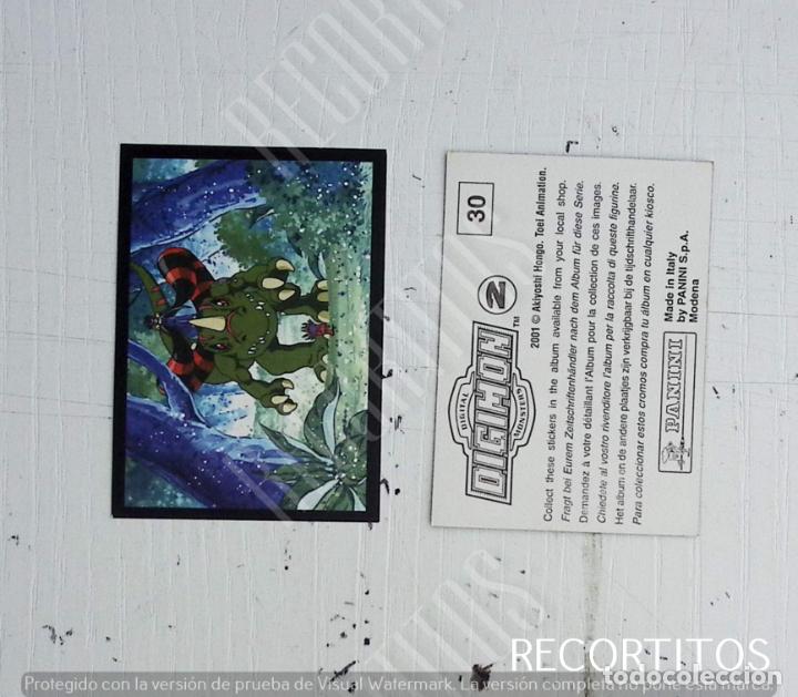 Coleccionismo cromos antiguos: DIGIMON 2 PANINI CROMO N 30 - Foto 1