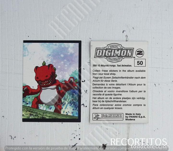 Coleccionismo cromos antiguos: DIGIMON 2 PANINI CROMO N 50 - Foto 1