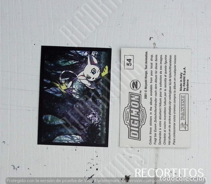Coleccionismo cromos antiguos: DIGIMON 2 PANINI CROMO N 54 - Foto 1