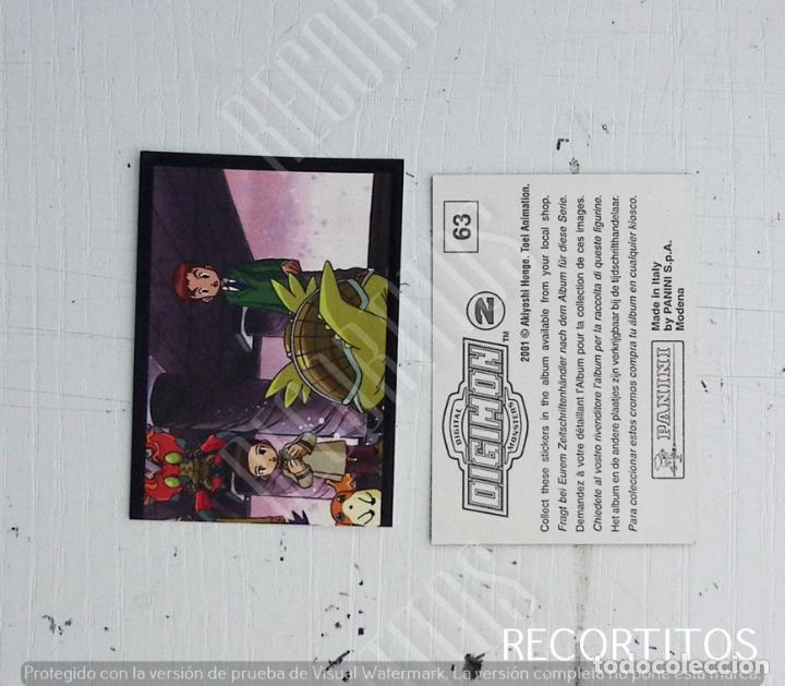 Coleccionismo cromos antiguos: DIGIMON 2 PANINI CROMO N 63 - Foto 1