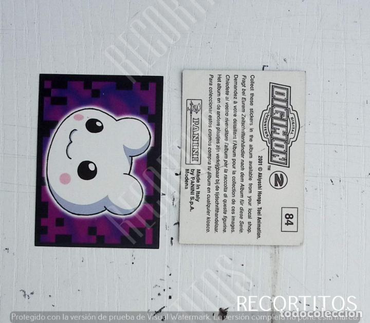 Coleccionismo cromos antiguos: DIGIMON 2 PANINI CROMO N 84 - Foto 1