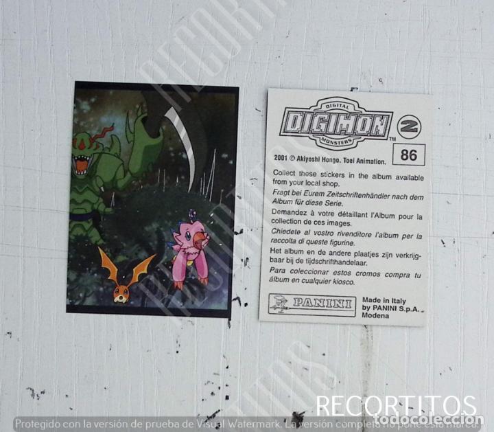 Coleccionismo cromos antiguos: DIGIMON 2 PANINI CROMO N 86 - Foto 1