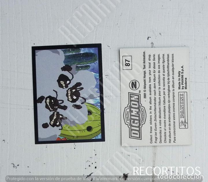 Coleccionismo cromos antiguos: DIGIMON 2 PANINI CROMO N 87 - Foto 1