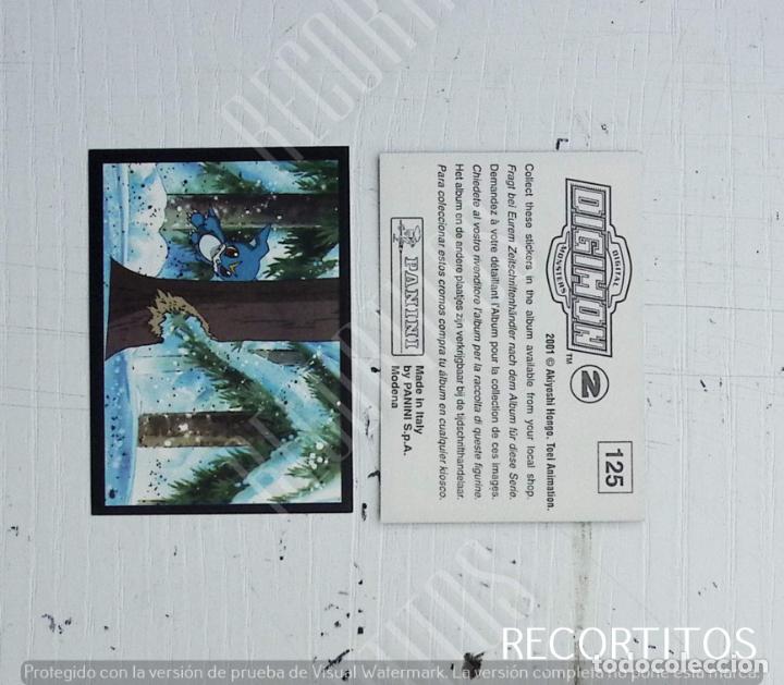 Coleccionismo cromos antiguos: DIGIMON 2 PANINI CROMO N 125 - Foto 1