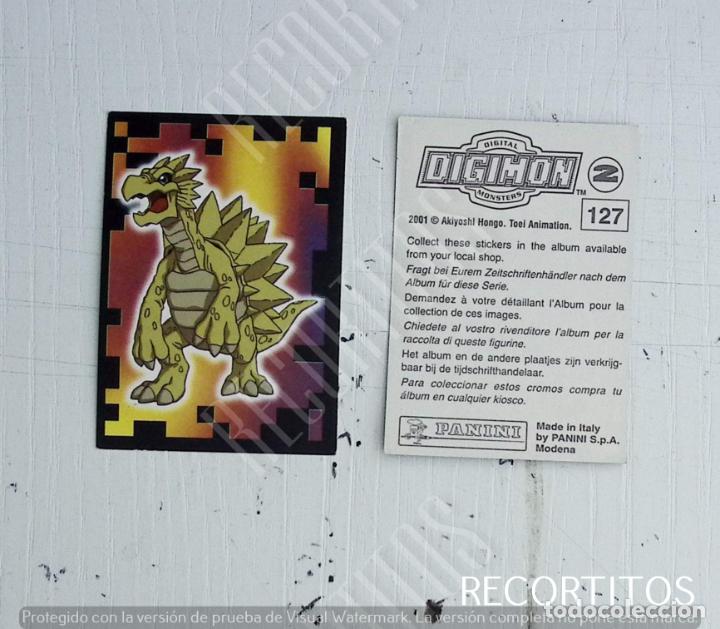 Coleccionismo cromos antiguos: DIGIMON 2 PANINI CROMO N 127 - Foto 1
