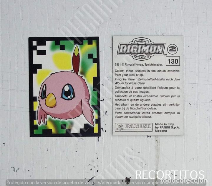 Coleccionismo cromos antiguos: DIGIMON 2 PANINI CROMO N 130 - Foto 1