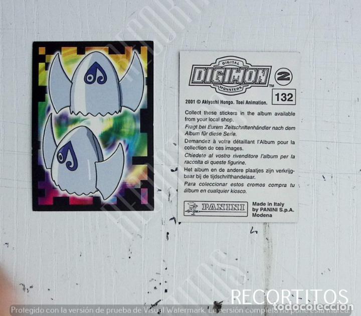 Coleccionismo cromos antiguos: DIGIMON 2 PANINI CROMO N 132 - Foto 1