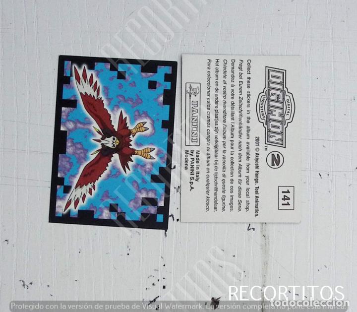 Coleccionismo cromos antiguos: DIGIMON 2 PANINI CROMO N 141 - Foto 1