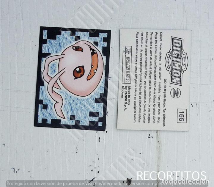 Coleccionismo cromos antiguos: DIGIMON 2 PANINI CROMO N 156 - Foto 1