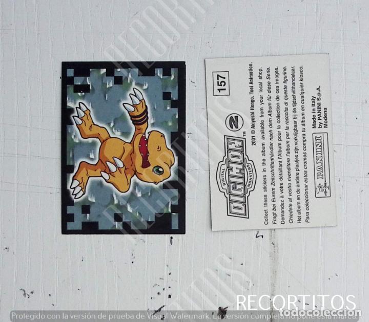 Coleccionismo cromos antiguos: DIGIMON 2 PANINI CROMO N 157 - Foto 1