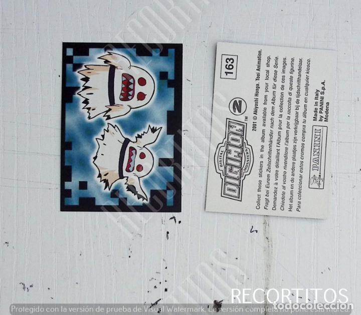 Coleccionismo cromos antiguos: DIGIMON 2 PANINI CROMO N 163 - Foto 1