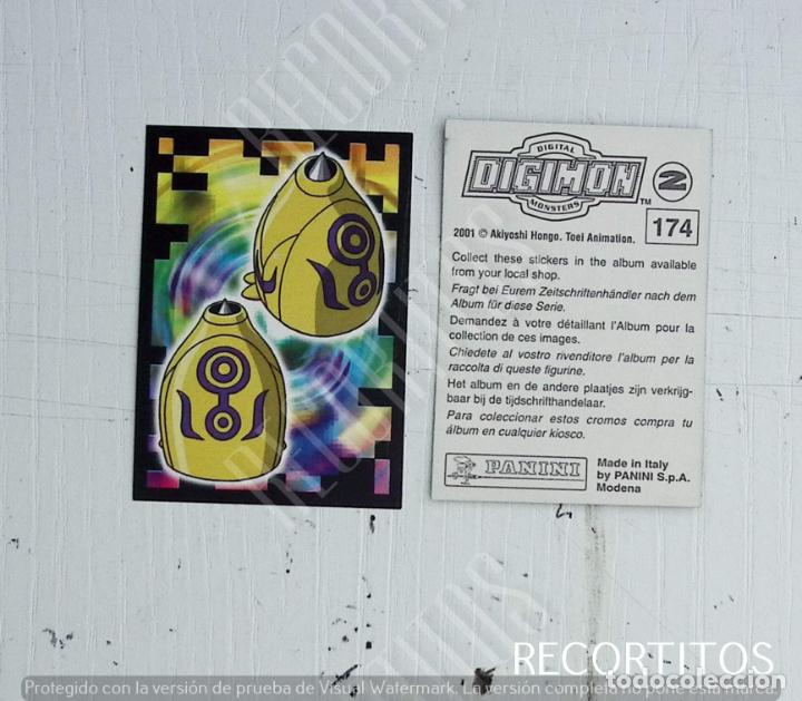 Coleccionismo cromos antiguos: DIGIMON 2 PANINI CROMO N 174 - Foto 1