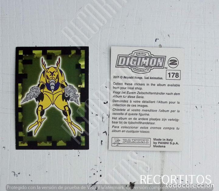 Coleccionismo cromos antiguos: DIGIMON 2 PANINI CROMO N 178 - Foto 1