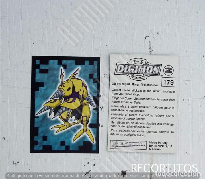 Coleccionismo cromos antiguos: DIGIMON 2 PANINI CROMO N 179 - Foto 1