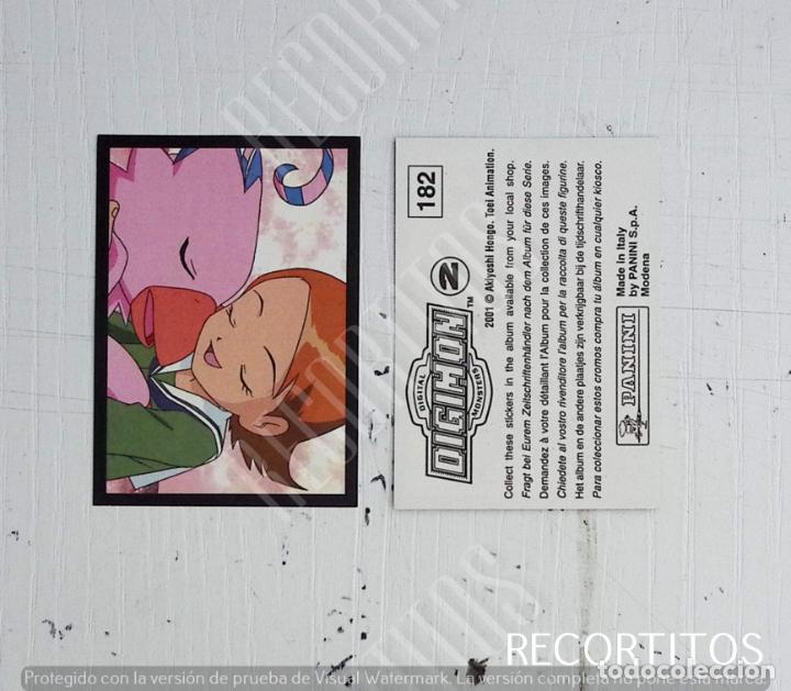 Coleccionismo cromos antiguos: DIGIMON 2 PANINI CROMO N 182 - Foto 1
