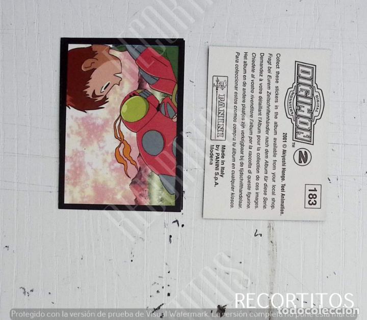 Coleccionismo cromos antiguos: DIGIMON 2 PANINI CROMO N 183 - Foto 1