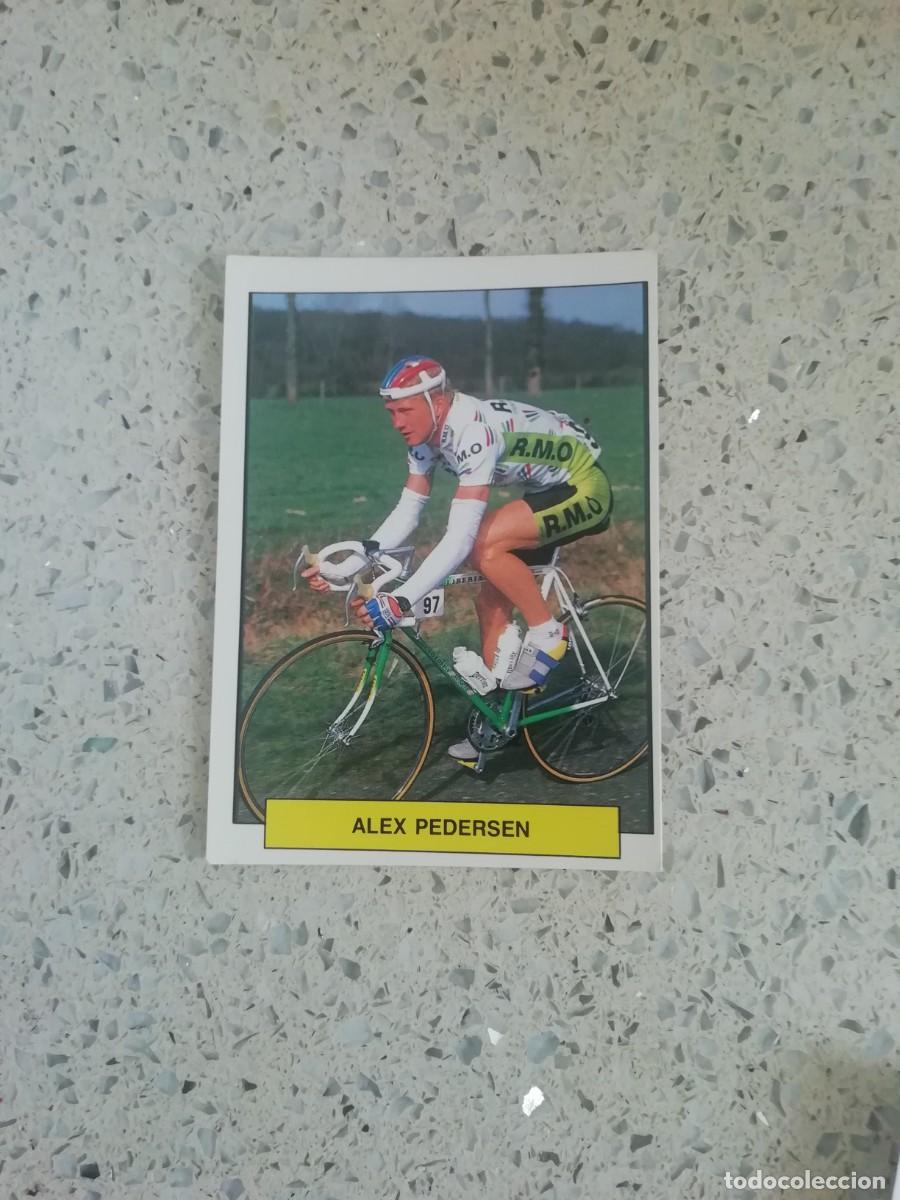 Coleccionismo Cromos antiguos: Alex pedersen Ases del pedal super skate ball numero 74