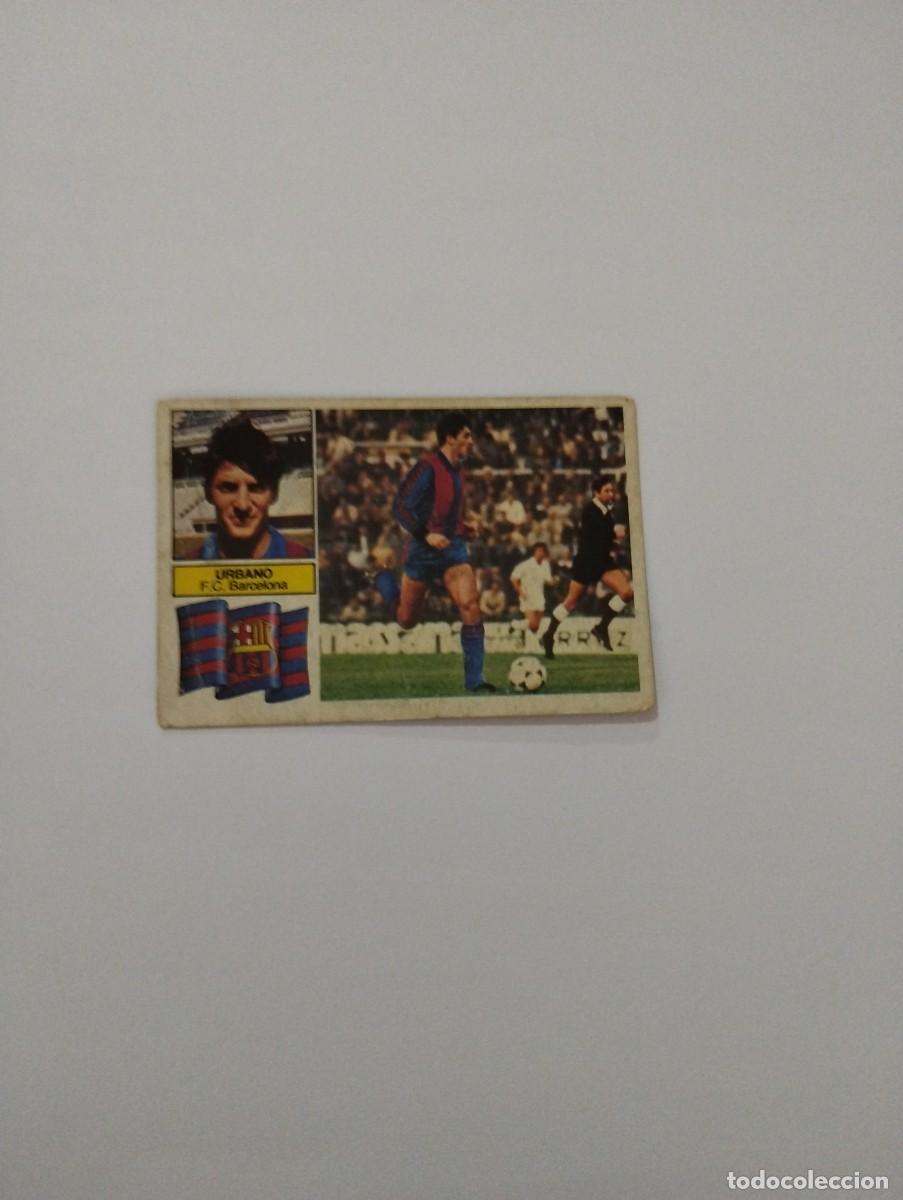 Collectionnisme Cartes &agrave; collectionner anciennes: Ediciones este 82/83 1982/1983 urbano pintado sin fcb sin pegar